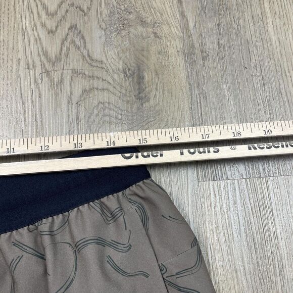 prAna Shorts Mens Medium Athletic Drawstring Lined Recycled Polyester Running - Picture 9 of 11